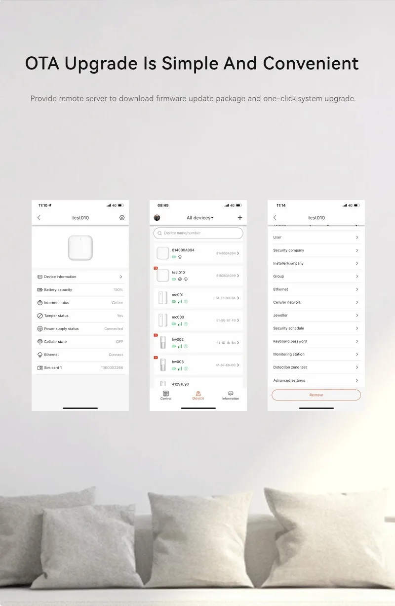 Home Zone Security App - Умная домашняя система охранной сигнализации, 100-зонный