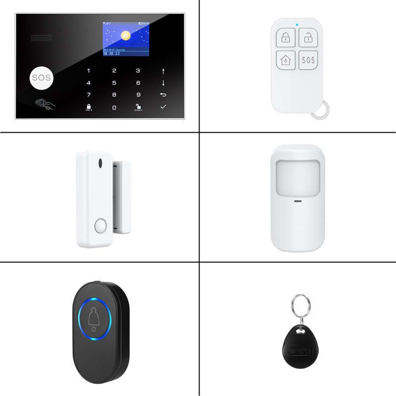 Home Zone Security App - Беспроводная система охранной сигнализации Tuya с