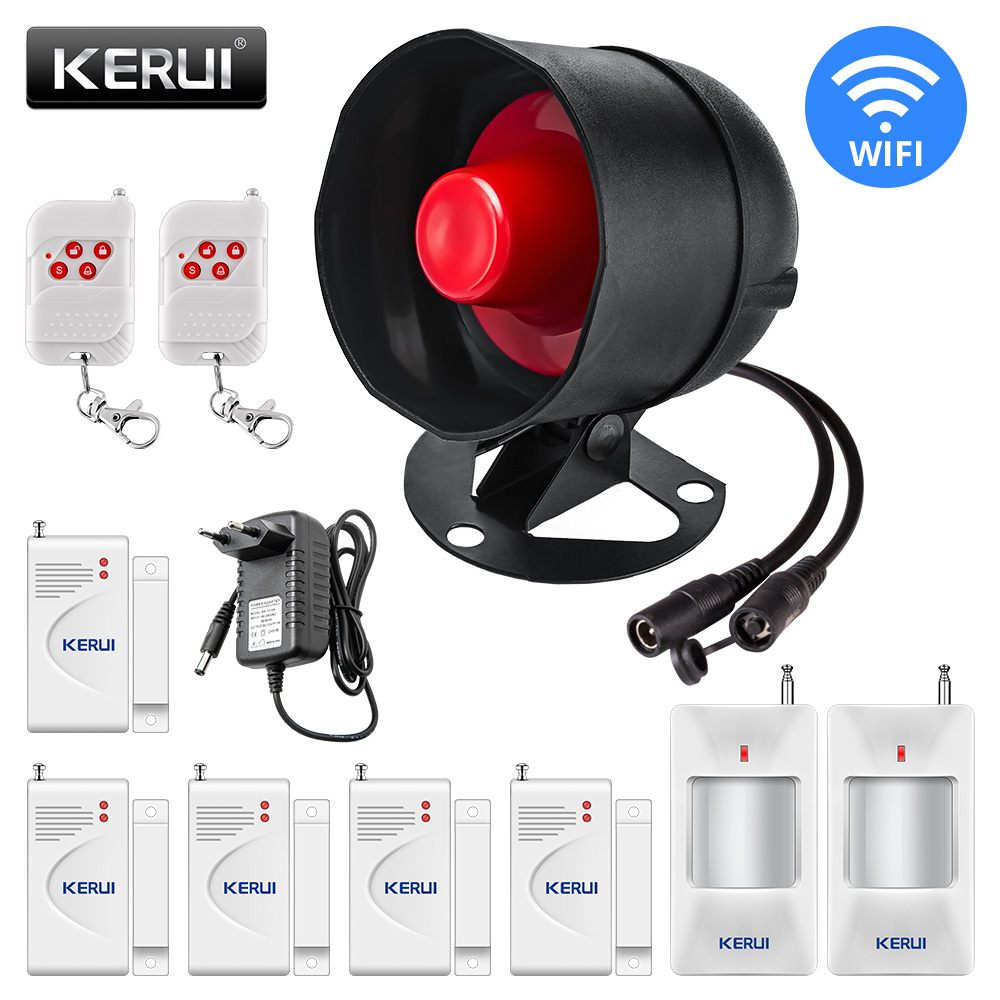 Home Zone Security App - KERUI Tuya Smart WIFI Беспроводная охранная
