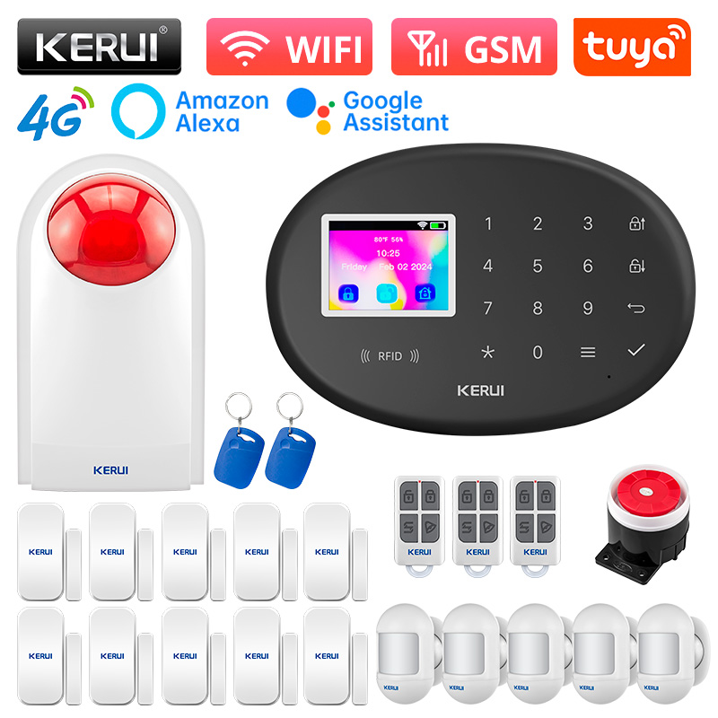 Home Zone Security App - Система охранной сигнализации KERUI W204 4G