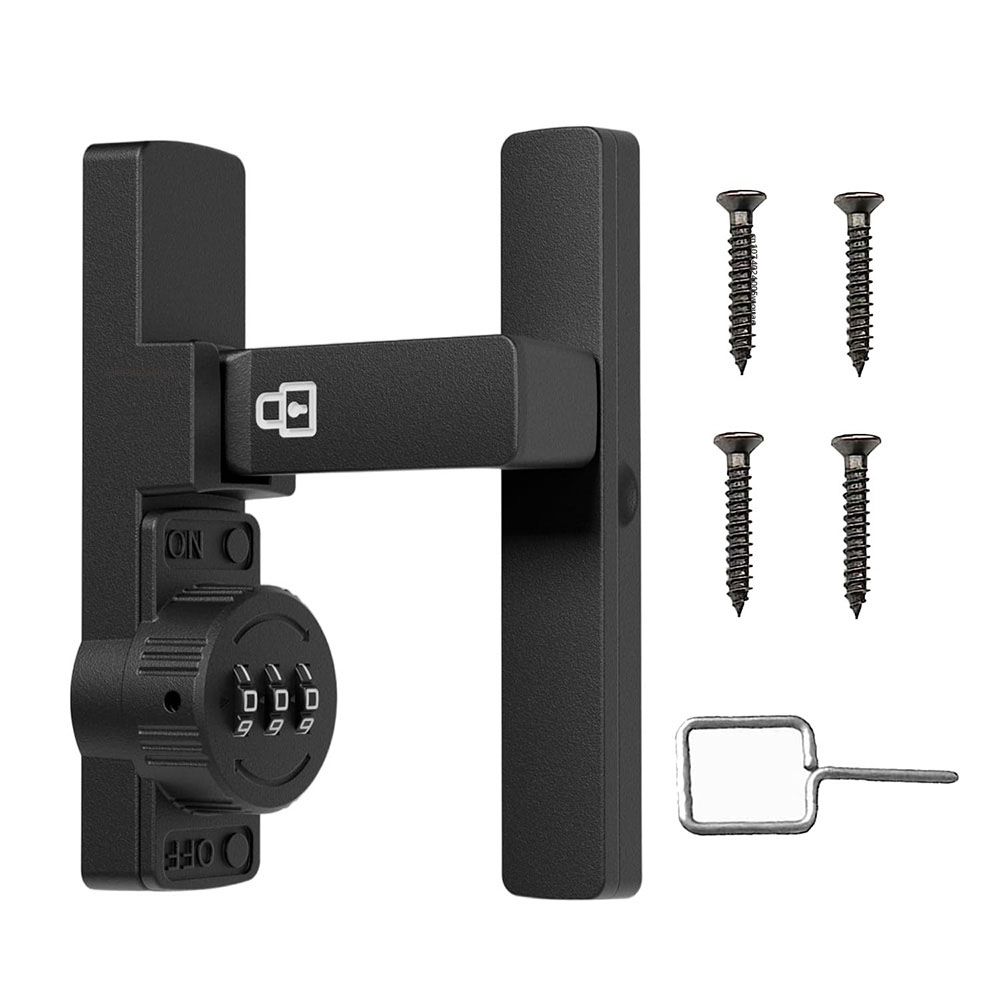Home Security Door Lock - Защитный дверной замок для сарая, 3-значный