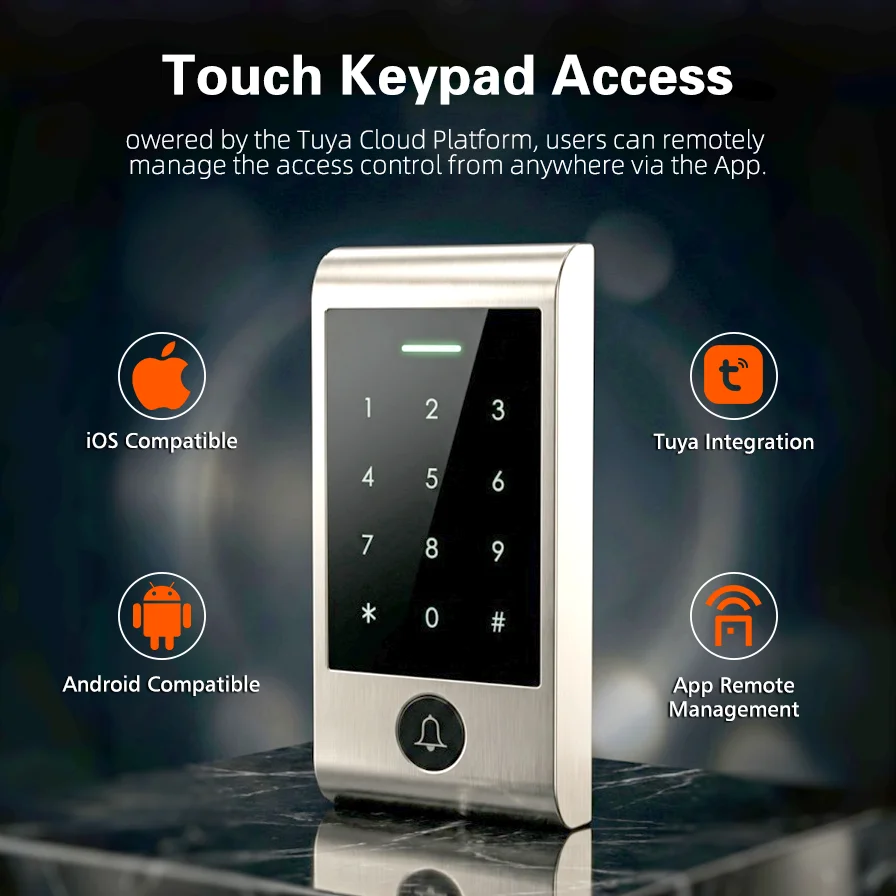 Home Security Door Lock - Усовершенствованная система контроля доступа с сенсорной