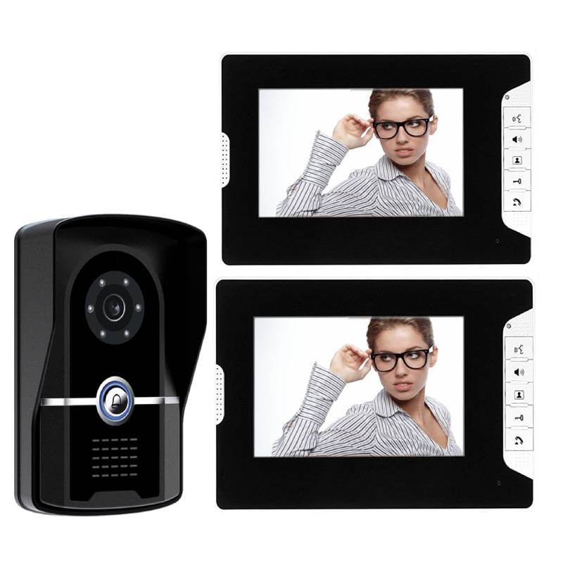 Home Security Cameras Uk - Видеодомофон 7 дюймов, инфракрасная камера ночного