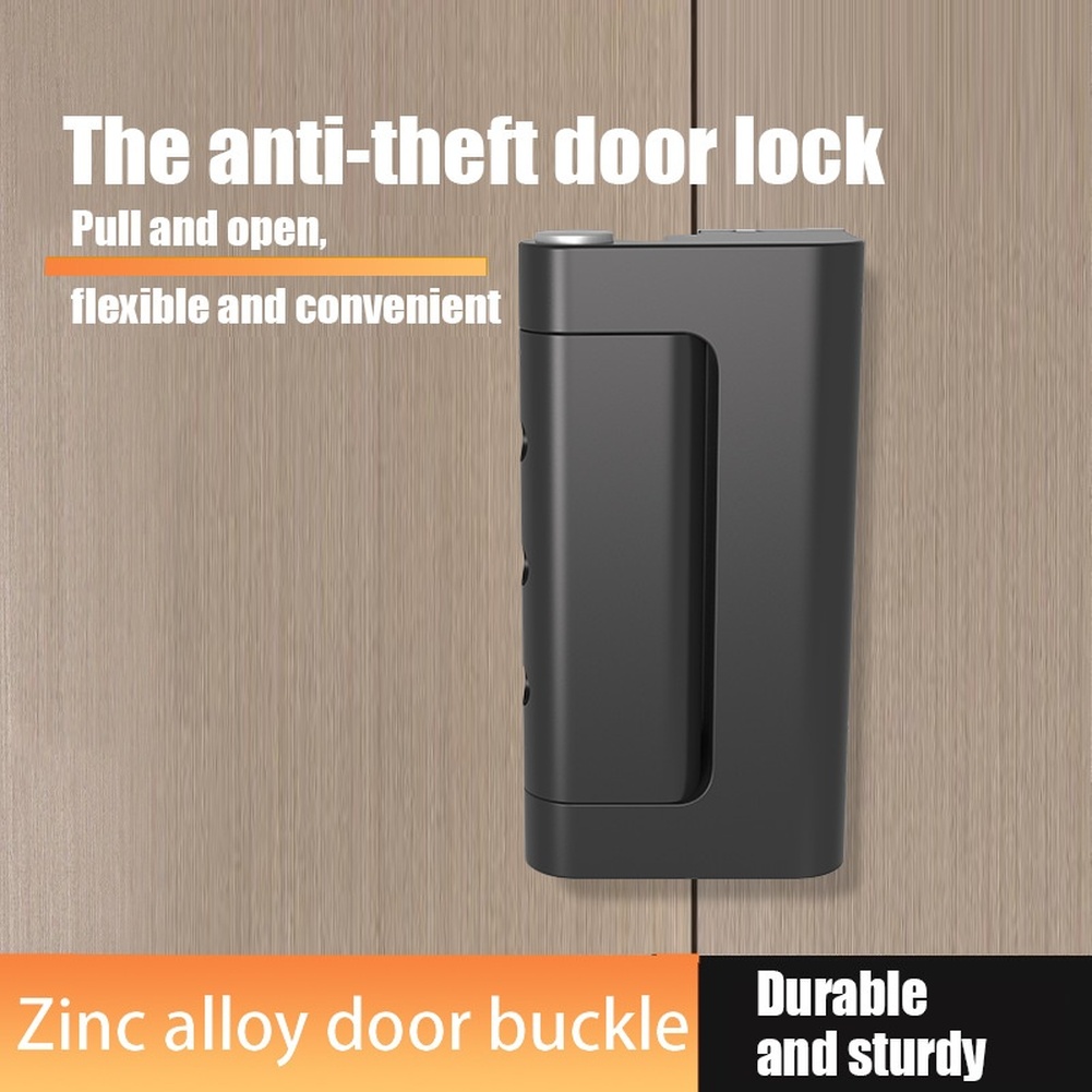 Home Security Door Lock - 1 шт. Замок-защелка из цинкового сплава