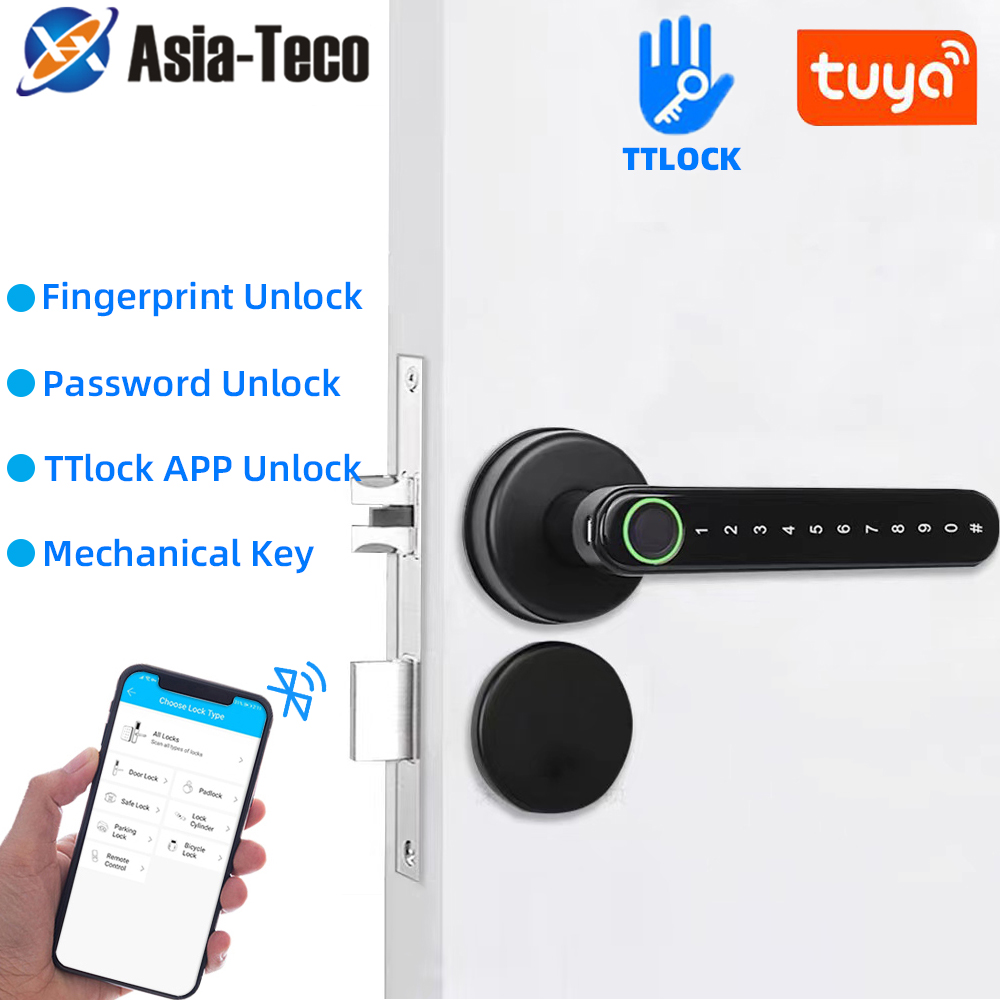 Home Security Door Lock - TTLock Smart Bluetooth Замок отпечатков пальцев