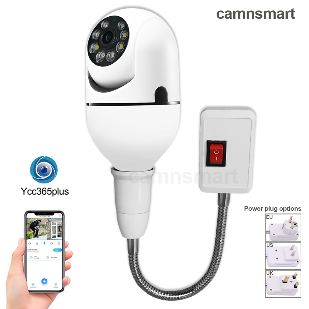 Home Security Cameras Uk - 3MP мини-камера Wifi E27 лампочка безопасности