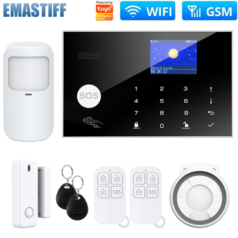 Home Zone Security App - Беспроводная система сигнализации WIFI GSM для