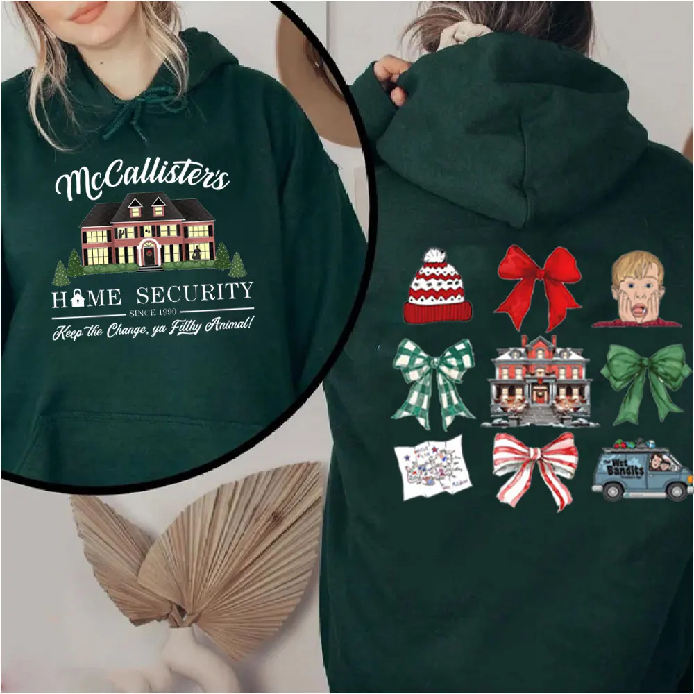 Home Security Plans - Толстовка из фильма McCallister's Home Security