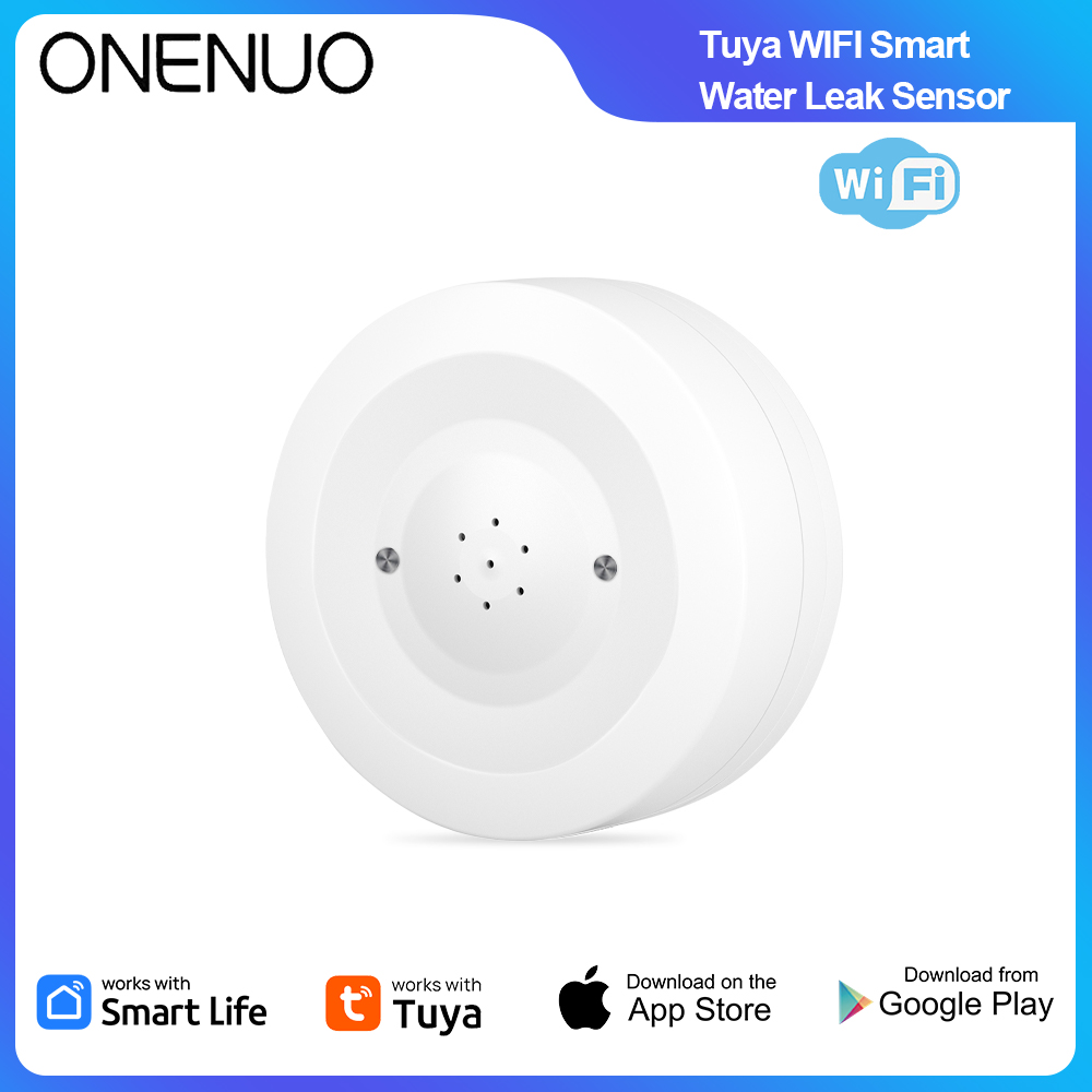 Home Security Device - Датчик протечки воды ONENUO WiFi Tuya,