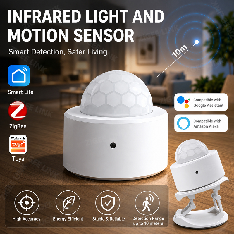 Home Security Device - Беспроводной датчик движения ZigBee 3.0 PIR