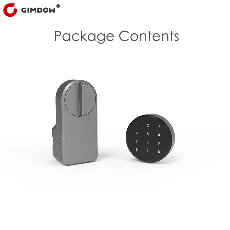 Home Security Door Lock - Умный цифровой дверной замок Tuya GIMDOW