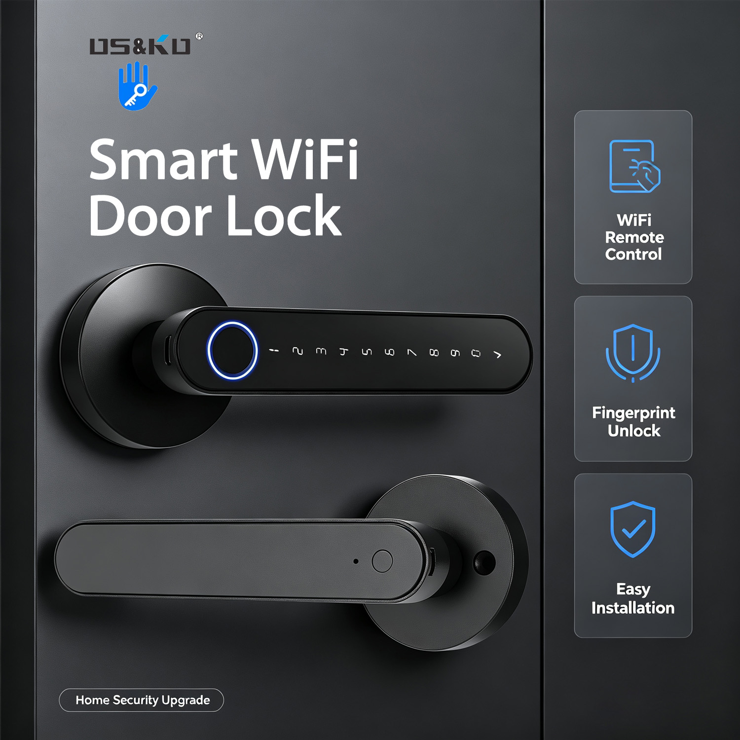 Home Security Door Lock - Умный цифровой дверной замок TTLock, 5