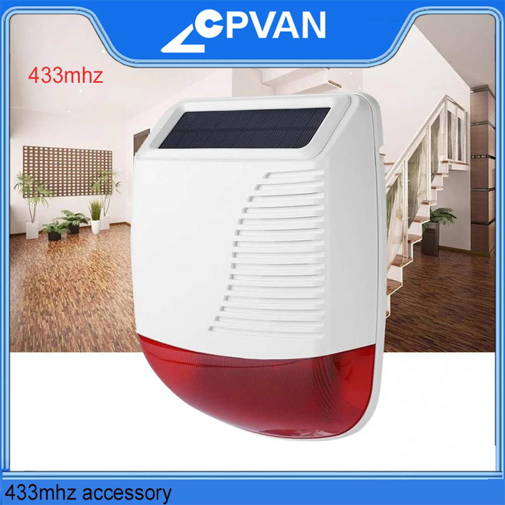 Home Security Adt - CPVAN уличная беспроводная сирена 110 дБ