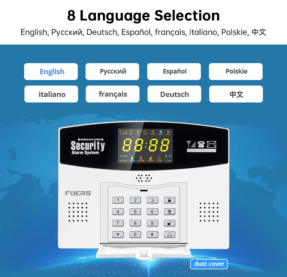Беспроводная система сигнализа – обзор и цена Home Zone Security App