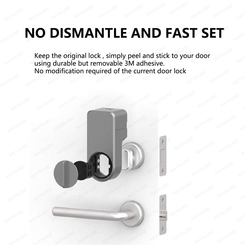 RAYKUBE A1 Pro Tuya BEL Компле – обзор и цена Home Security Door Lock