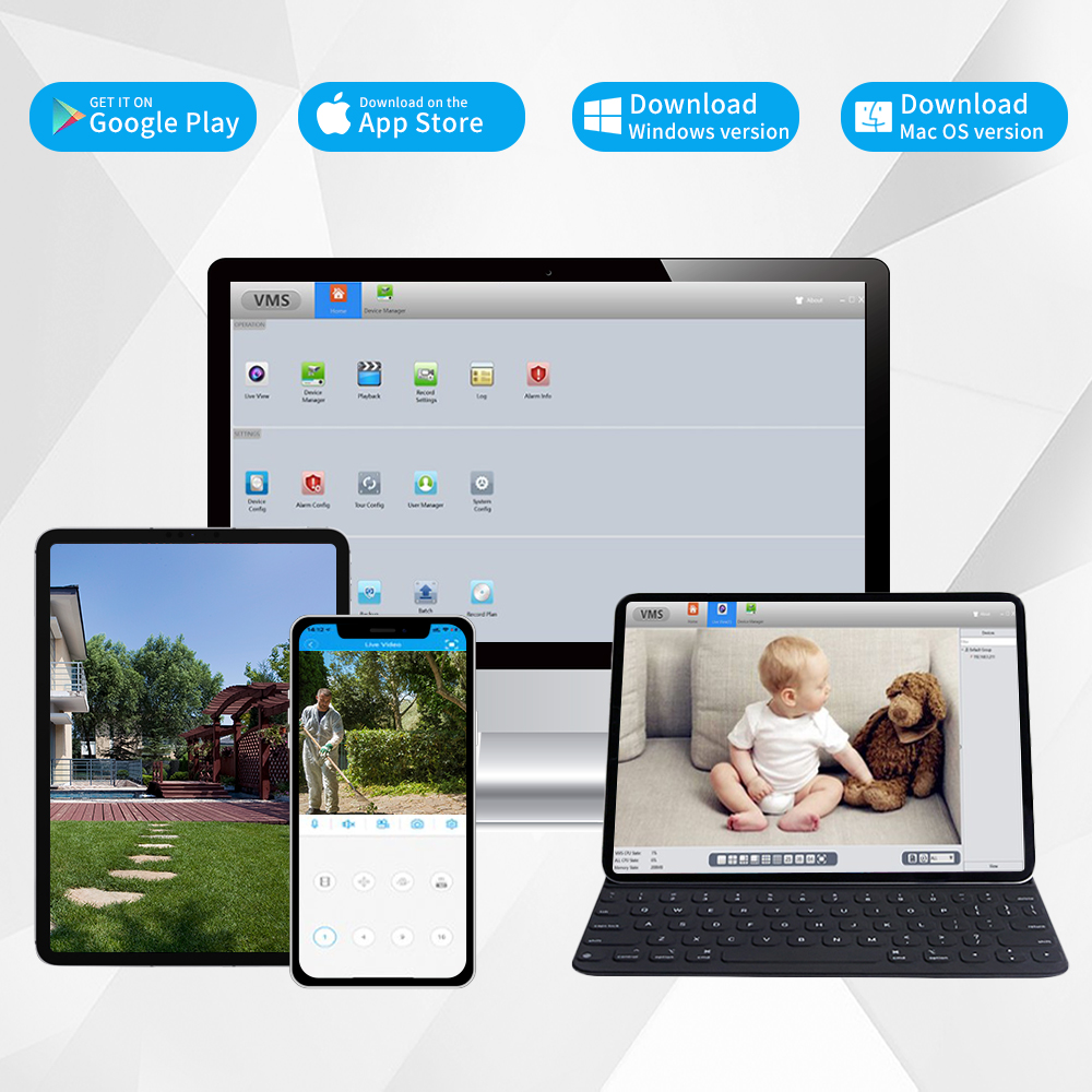 Комплект системы видеонаблюден – обзор и цена Home Security Video Recording Systems