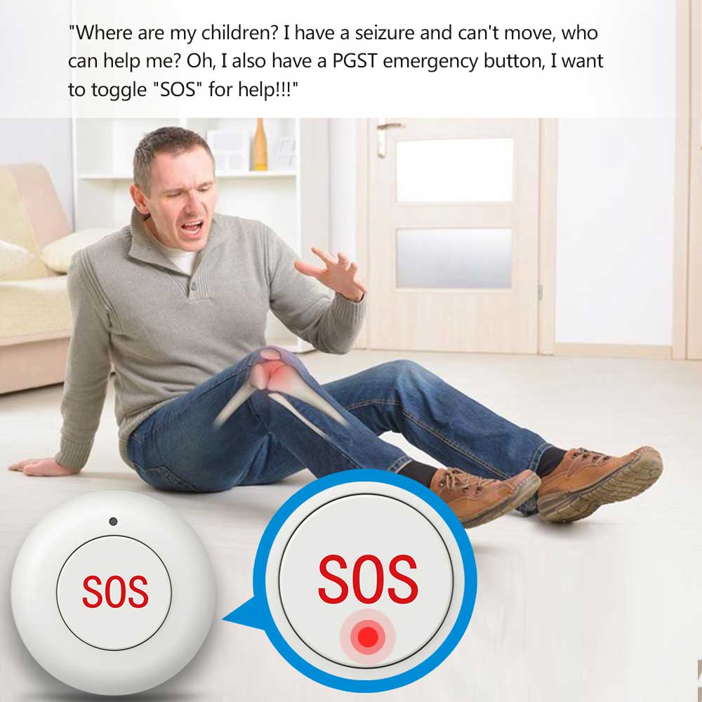 Беспроводная кнопка SOS для ум – обзор и цена Home Security Device