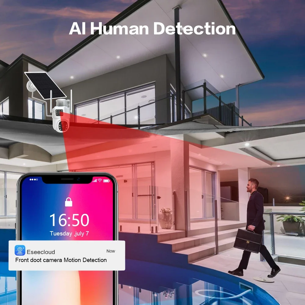 Камера видеонаблюдения, беспро – обзор и цена Home Security Wifi Camera