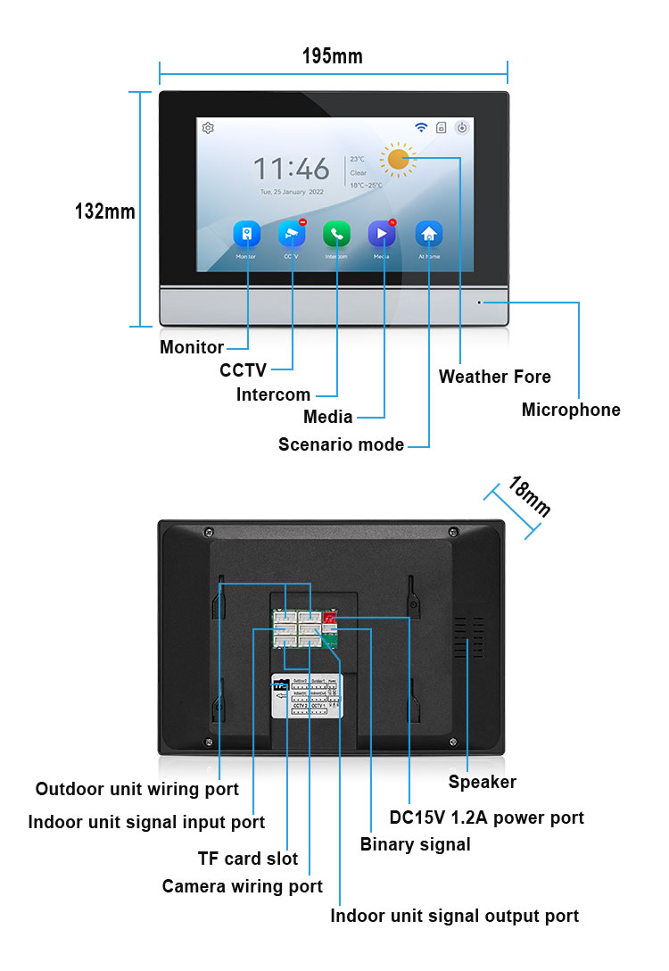 Tuya умный дом, апартаменты, з – обзор и цена Home Security Video Recording Systems