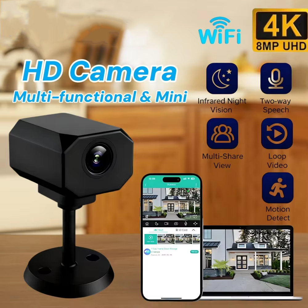 4K HD Wi-Fi камера безопасност – обзор и цена Home Security Wifi Camera