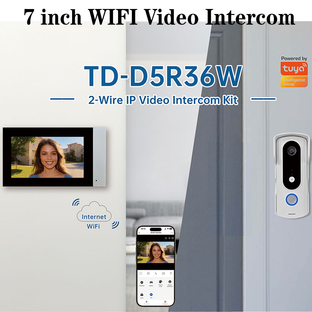 2-проводной умный дом Tuya Wi- – обзор и цена Home Security Cameras Uk