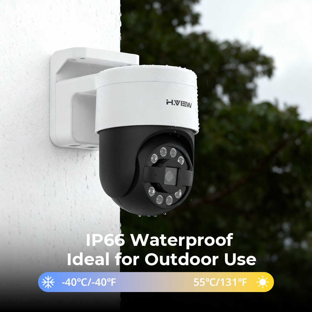 H.view 8Ch 4K 5MP 8MP система  – обзор и цена Home Security Outdoor Cameras