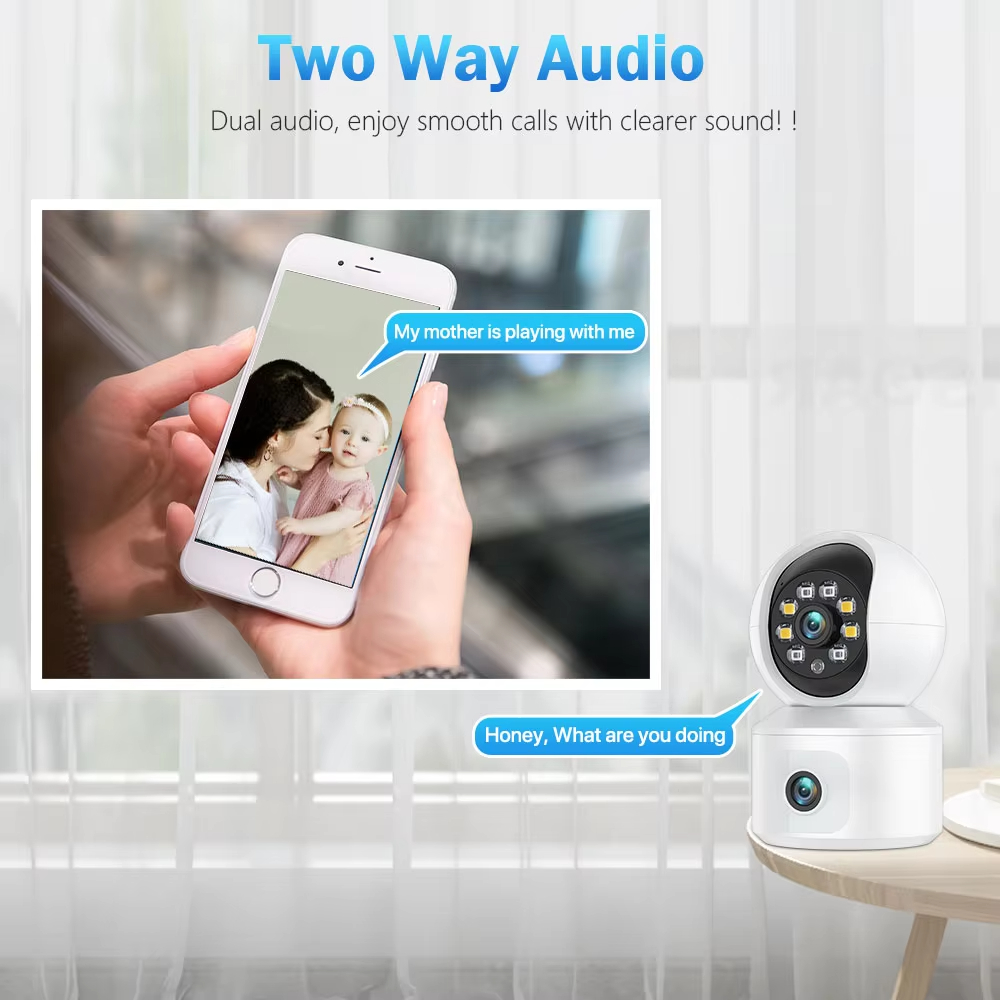 6MP Wi-Fi IP-камера iCsee с дв – обзор и цена Home Security Robot