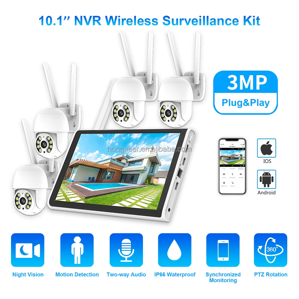 Комплект беспроводной системы  – обзор и цена Home Security Wifi Camera