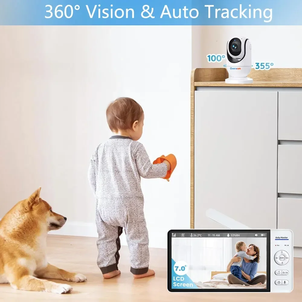 7-дюймовый экран, видеоняня, 5 – обзор и цена Home Security Cameras Uk