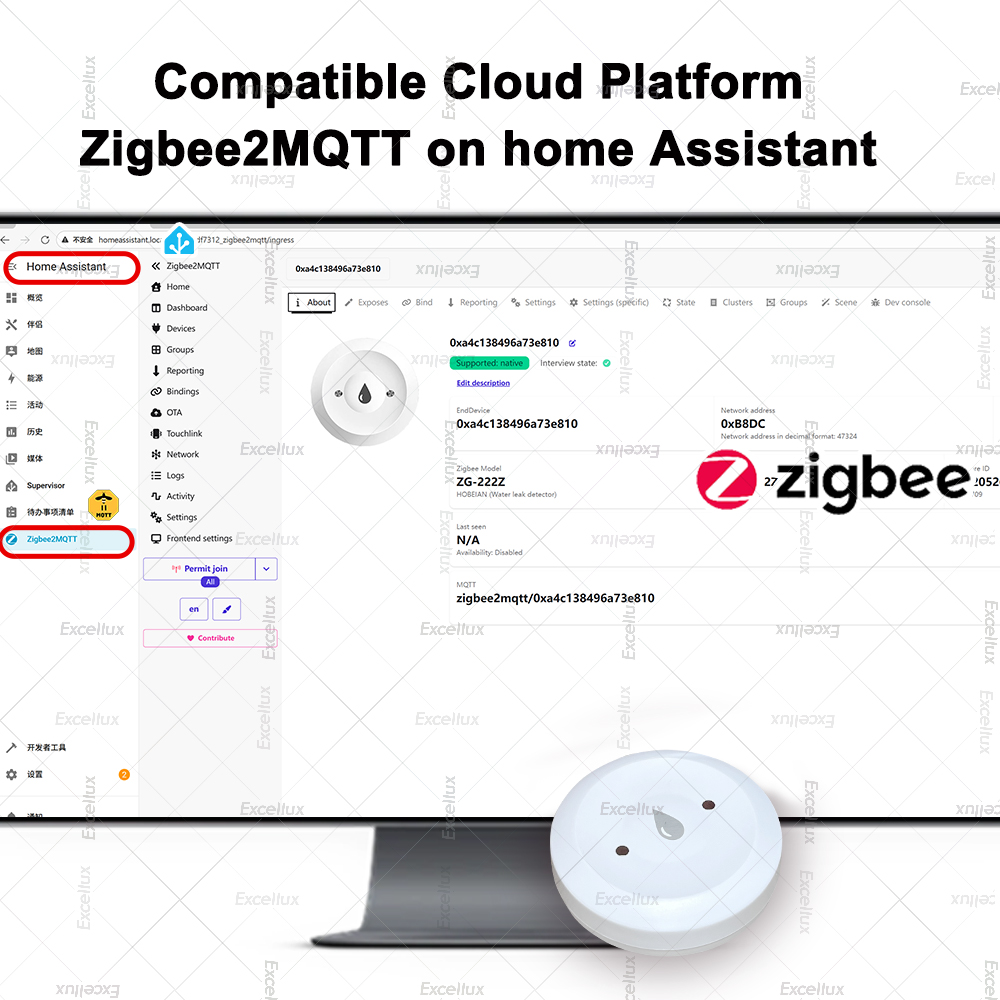 Zigbee детектор воды датчик ут – обзор и цена Home Security Device