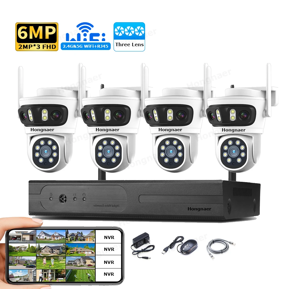Комплект беспроводной системы  – обзор и цена Home Security Wifi Camera