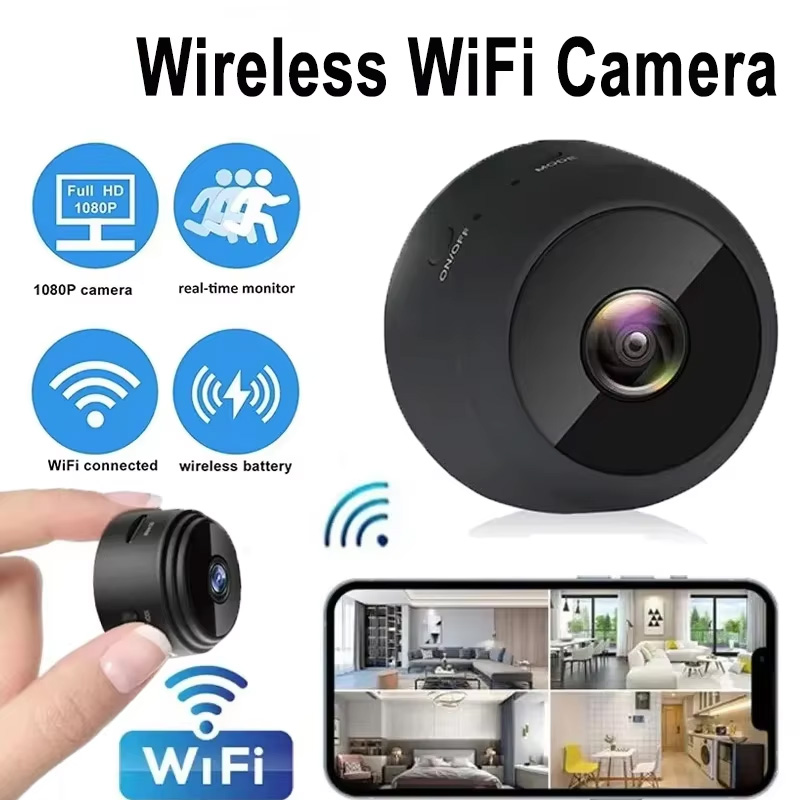 Новая камера A9, Wi-Fi, 1080p  – обзор и цена Home Security Wifi Camera