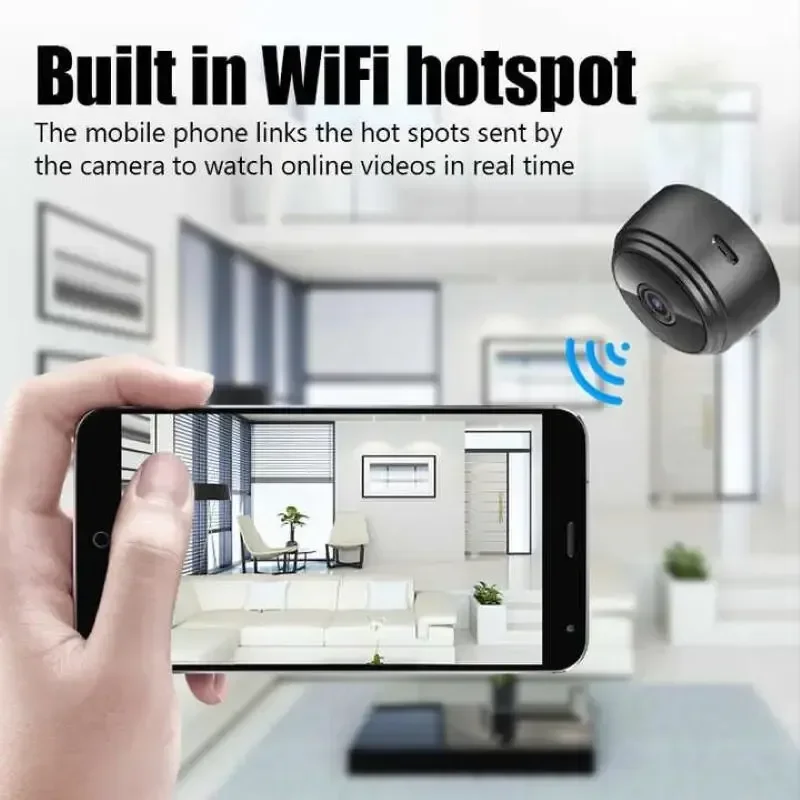 Новая камера A9, Wi-Fi, 1080p  – обзор и цена Home Security Wifi Camera
