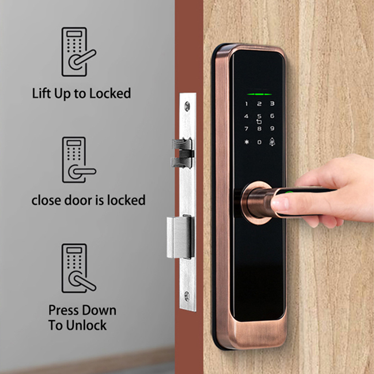 Цифровой умный дверной замок с – обзор и цена Home Security Door Lock