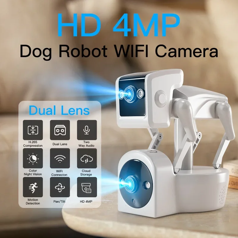 2-мегапиксельная камера, IP-ка – обзор и цена Home Security Robot