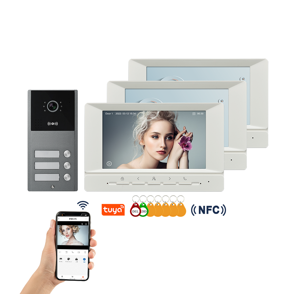 Tuya 7-дюймовый видео умный ви – обзор и цена Home Security Cameras Uk