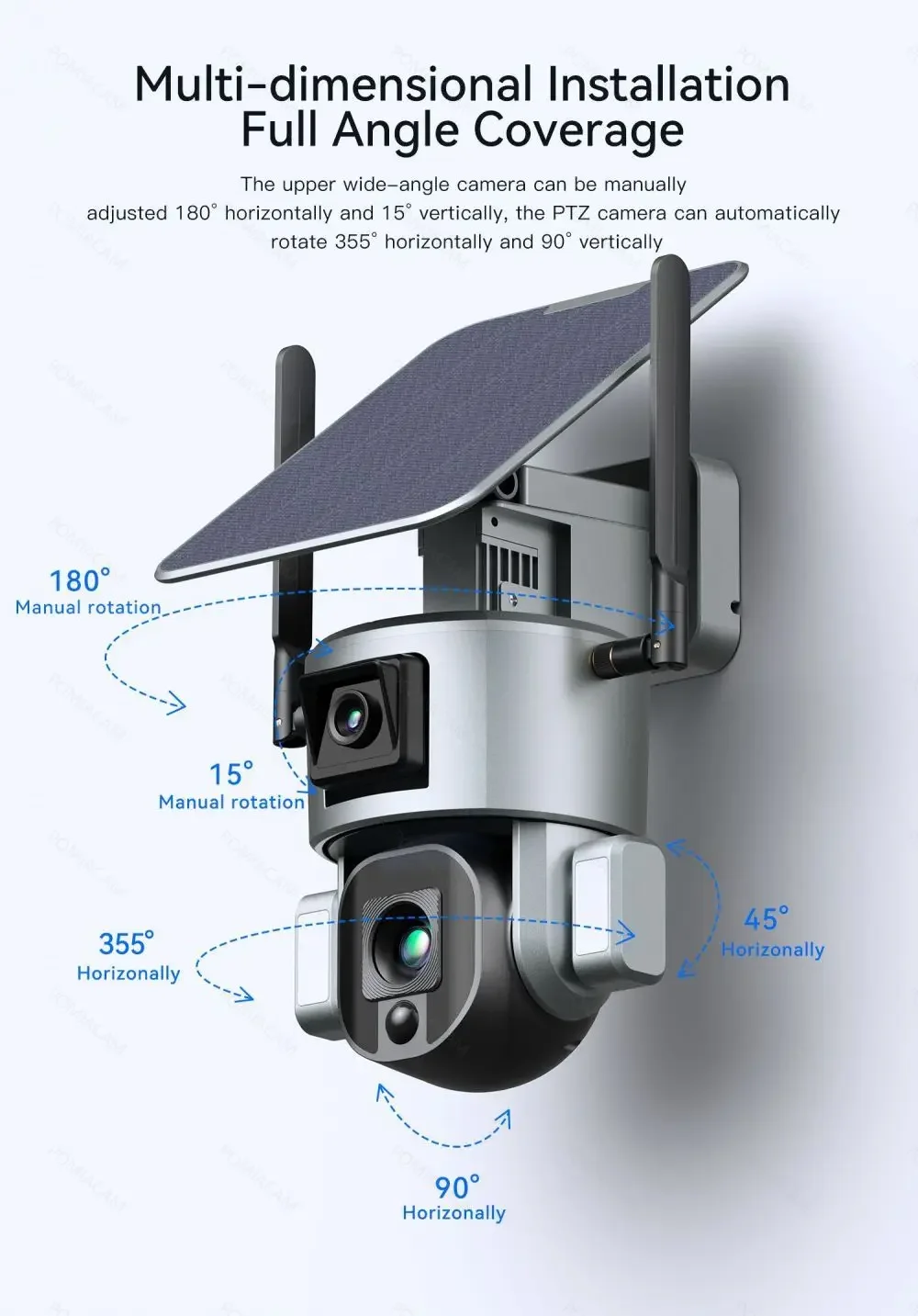 Беспроводная солнечная камера  – обзор и цена Home Security Cameras Uk