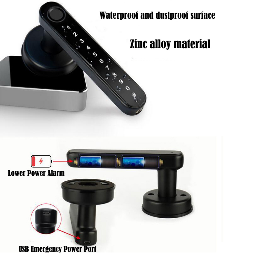 TTLock Smart Bluetooth Замок о – обзор и цена Home Security Door Lock