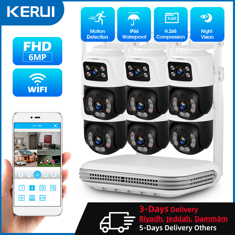 Керуи водонепроницаемый 6MP HD – обзор и цена Home Security Wifi Camera