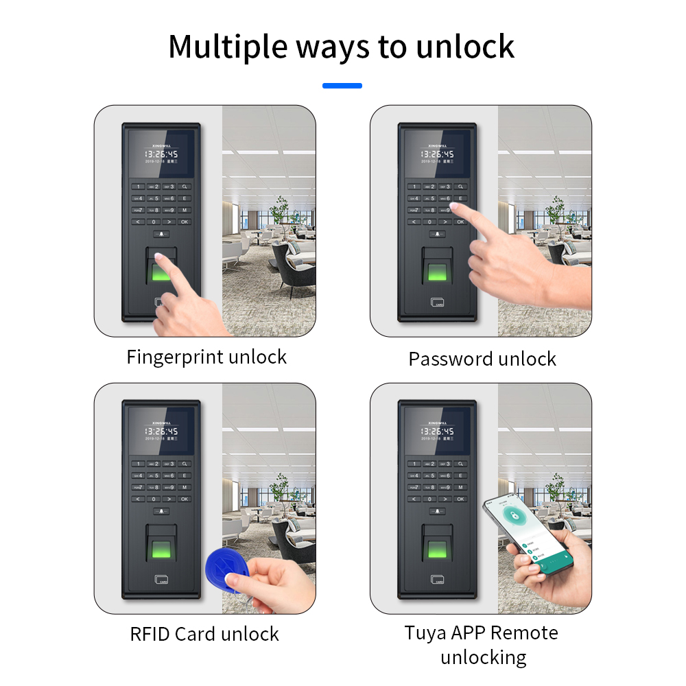 Умная биометрическая система T – обзор и цена Home Security Door Lock