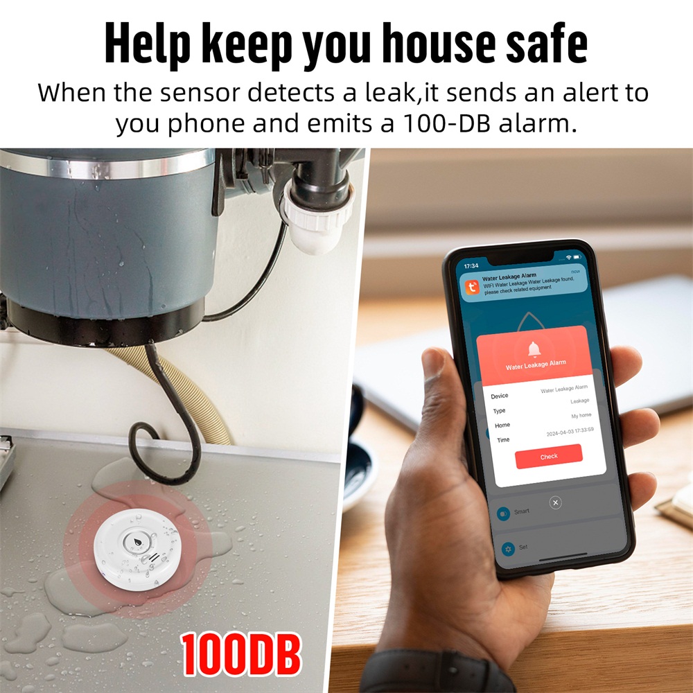 Детектор утечки воды Fuers, ум – обзор и цена Home Security Device