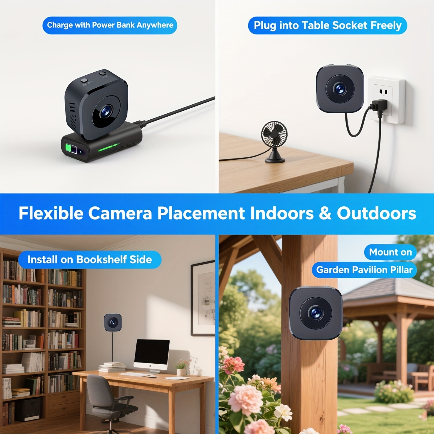 1080P HD Мини Wi-Fi камера Вну – обзор и цена Home Security Wifi Camera