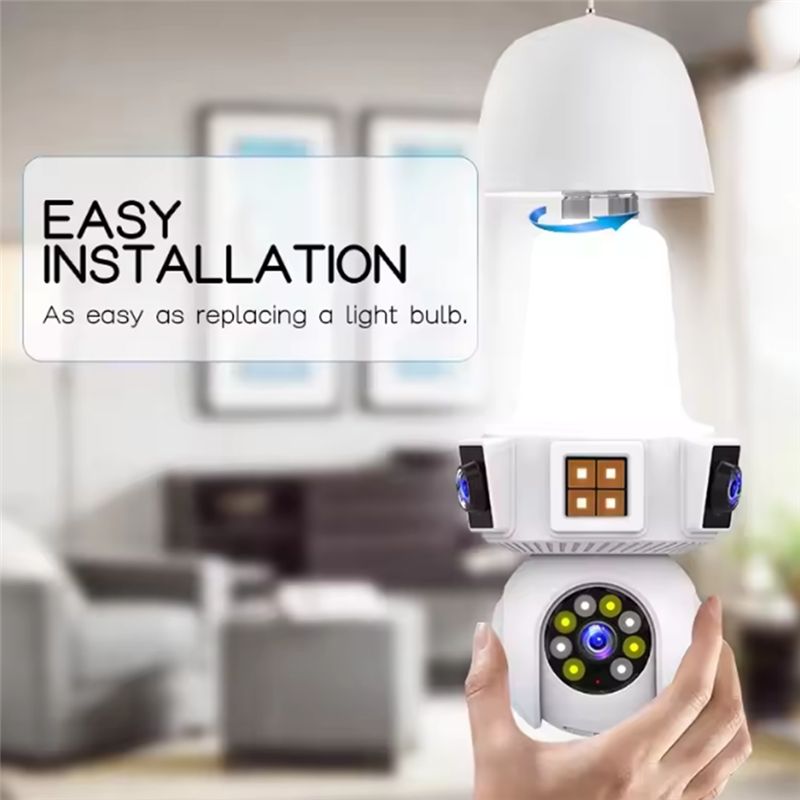 【A08I】Двухобъективная беспрово – обзор и цена Home Security Wifi Camera
