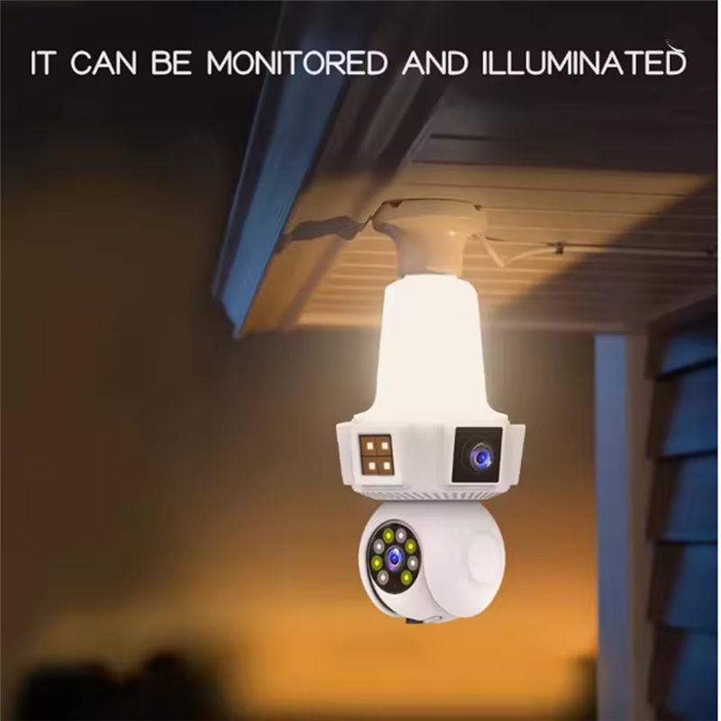 【A08I】Двухобъективная беспрово – обзор и цена Home Security Wifi Camera