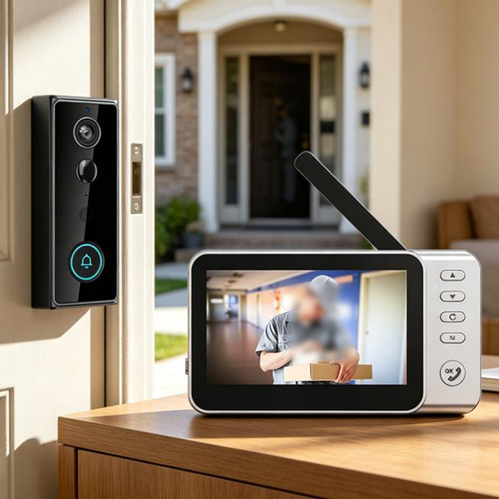 Умный видеодомофон 4,5 дюйма с – обзор и цена Home Security Video Recording Systems