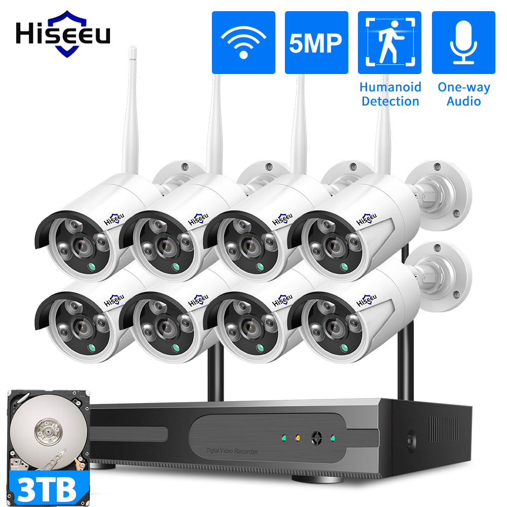 Hiseeu 5MP WiFi Камера видеона – обзор и цена Home Security Wifi Camera