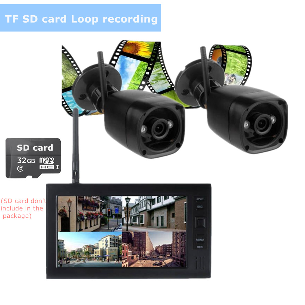 Система видеонаблюдения с ЖК-д – обзор и цена Home Security Video Recording Systems