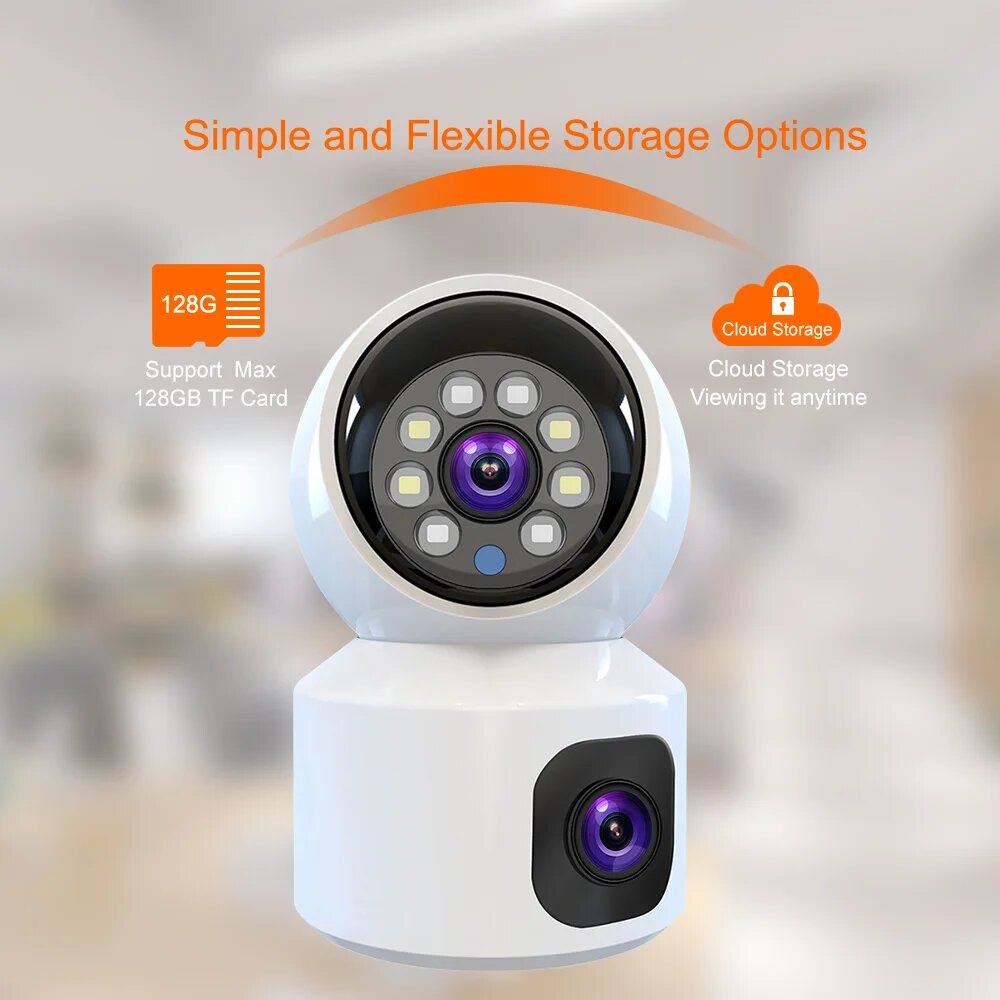 Двухобъективная 6-мегапиксельн – обзор и цена Home Security Robot