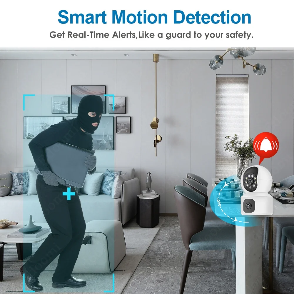 Двухобъективная 6-мегапиксельн – обзор и цена Home Security Robot