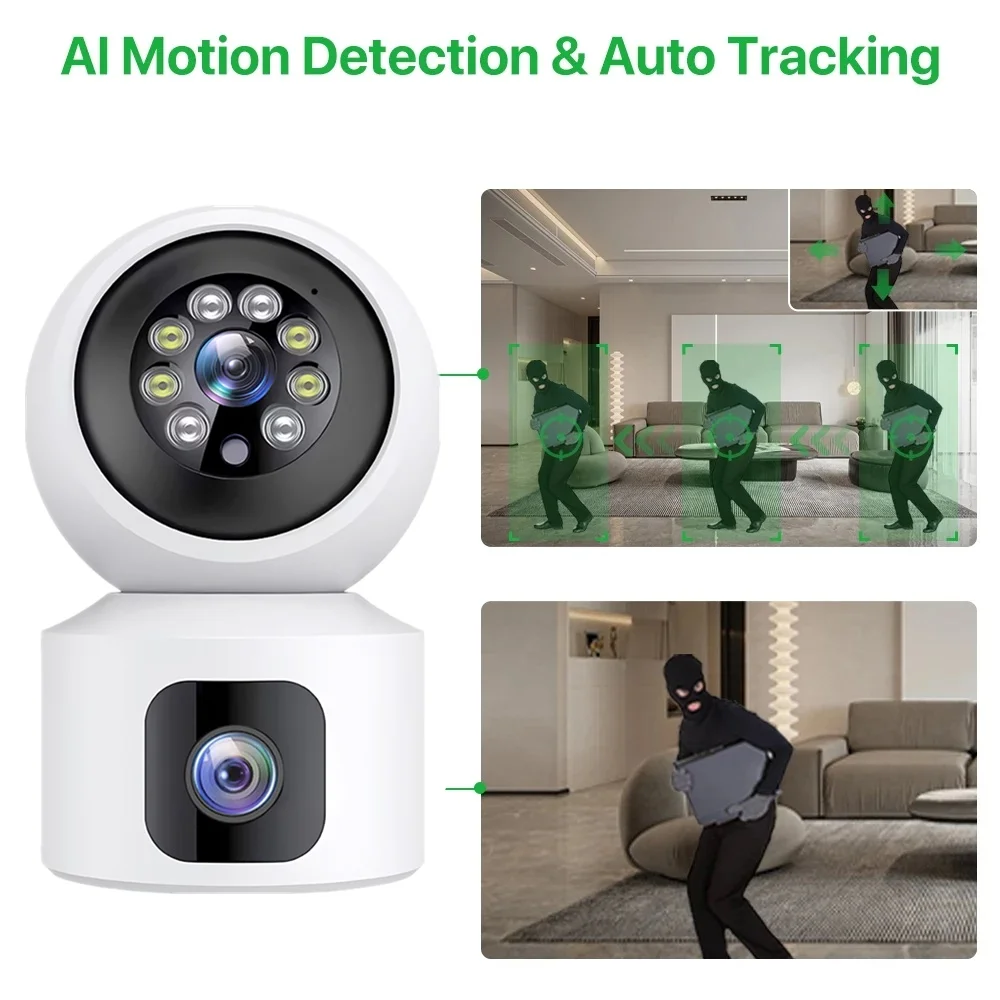 Двухобъективная 6-мегапиксельн – обзор и цена Home Security Robot